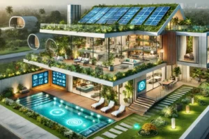 Futuristic Eco Green Smart Homes Futuristic Eco Green Smart Homes